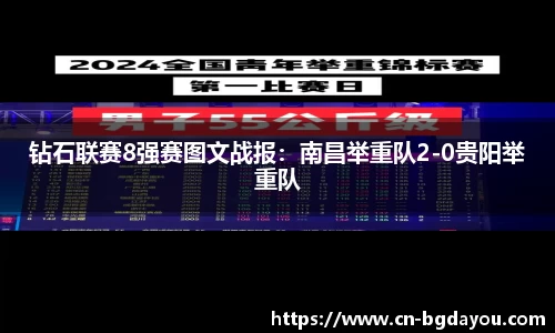 钻石联赛8强赛图文战报：南昌举重队2-0贵阳举重队